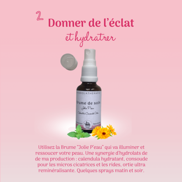 La routine beauté naturelle "Jolie P'eau"